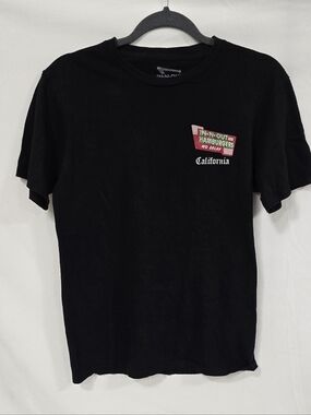 In N Out Hamburgers No Delay California men S graphic T Shirt black retro